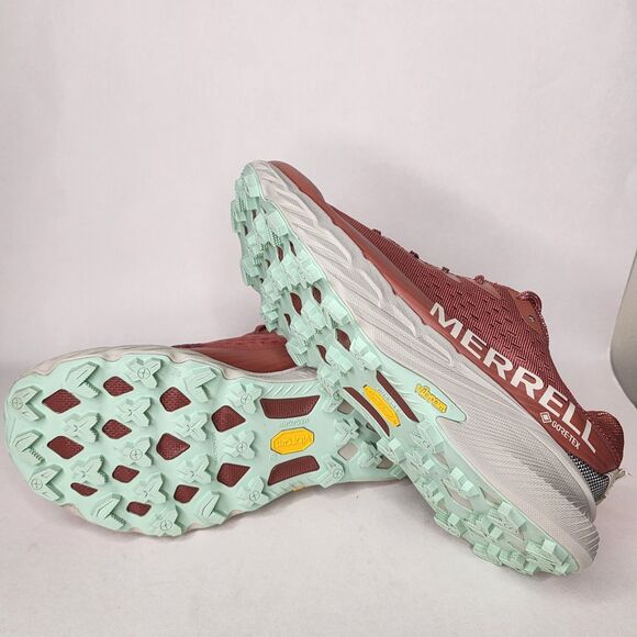 Merrell Agility Peak 5 Gore Tex Trail Running Shoes Waterproof Womens 8 Vibram - Picture 10 of 15